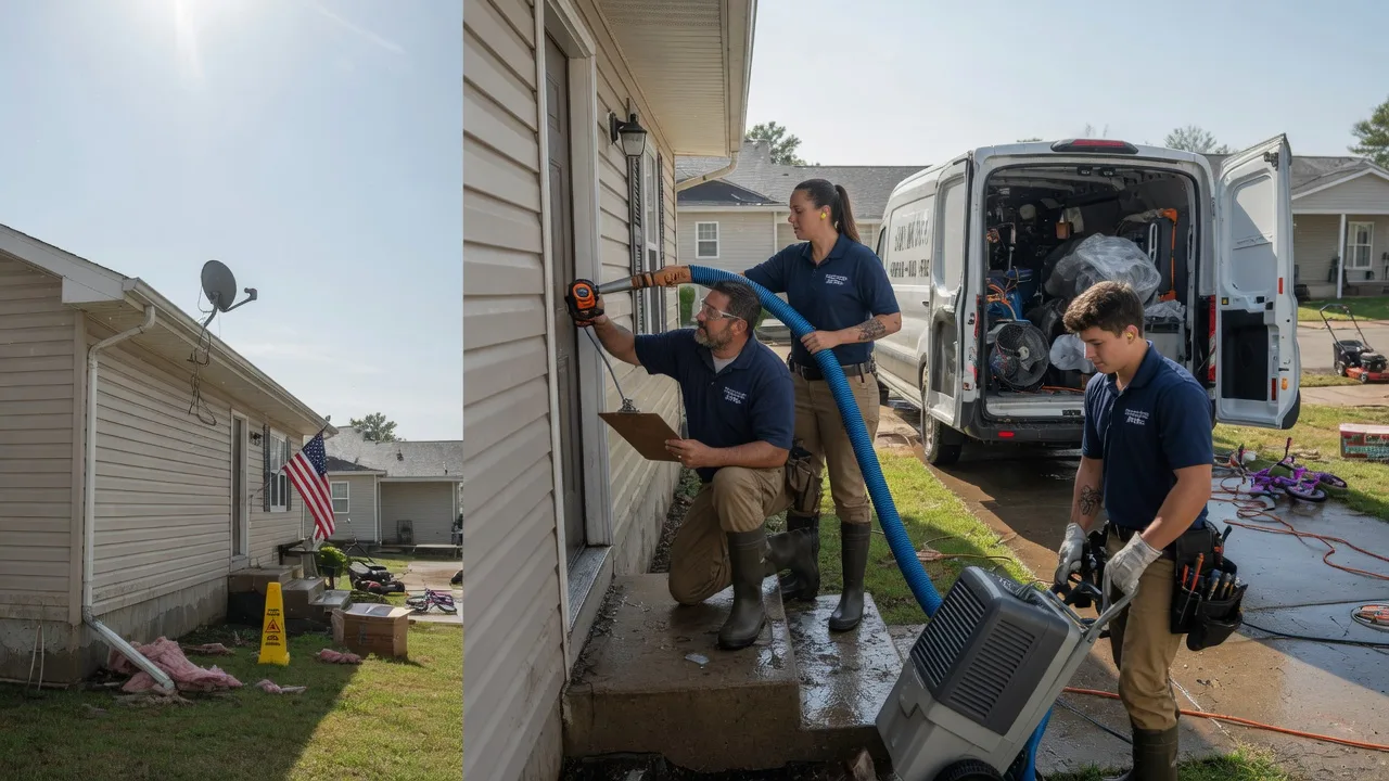 Ceiling Water Damage Restoration in Bowie, AZ near me