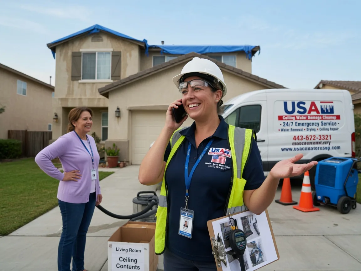 Ceiling Water Damage Restoration Bowie, AZ FAQs
